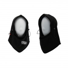 Hooded Fleece Face Mask for Skiing